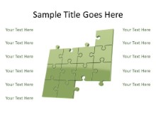 Download puzzle 11 c green PowerPoint Slide and other software plugins for Microsoft PowerPoint